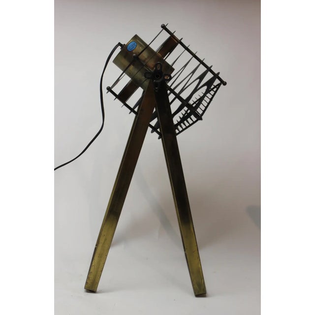 Industrial 1970s Curtis Jere Table Lamp For Sale - Image 3 of 8