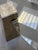 Vintage Glass and Travertine Coffee Table, 1970 For Sale - Image 6 of 8