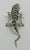 Emilia Castillo Articulated Silver-Plated Brass Lizard Sculpture, Mexico 1980's For Sale In Los Angeles - Image 6 of 18