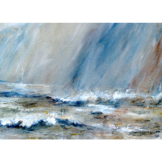 Contemporary Elemental. Contemporary Seascape by Penny Rumble For Sale - Image 3 of 4