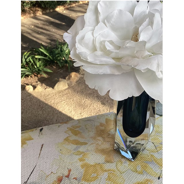 1970s 1970s Murano Glass "Sommerso" Vase by Mandruzzato For Sale - Image 5 of 8