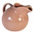 Franciscan Light Pink/Salmon Round Ball Water Pitcher With Ice Lip 8.5 In For Sale