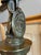 Pair of Grand Tour Marble Column Statues With Neoclassical Figures, Late 1800’s For Sale - Image 11 of 11