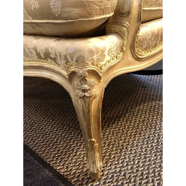 Maison Jansen Louis XV Style Lounge Chairs by Maison Jansen - a Pair For Sale - Image 4 of 10