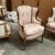 Light Pink Rare Louis XVI Gold-Leaf Salon Set W/Original Silk Upholstery For Sale - Image 8 of 17
