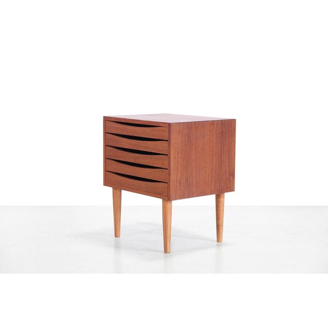 Danish Teak Chests of Drawers, Set of 2 For Sale - Image 4 of 7