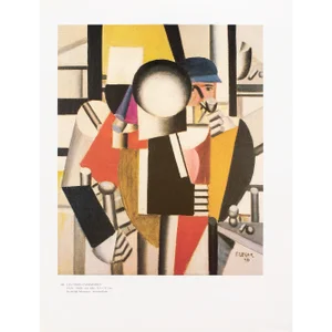 1990 After Fernand Leger "The Three Comrades", Full-Color Parisian Print