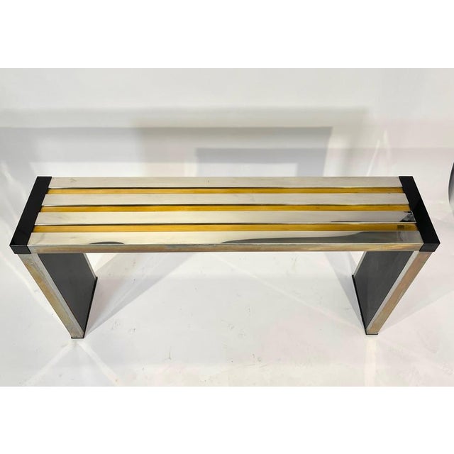 Romeo Rega Console Table By Romea Rega For Sale - Image 4 of 16