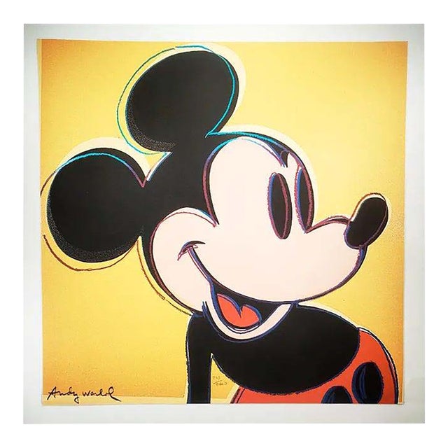 After Andy Warhol, Big Mickey Mouse, 1980s, Lithograph For Sale
