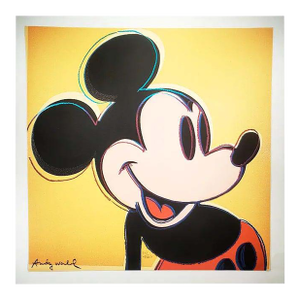 After Andy Warhol, Big Mickey Mouse, 1980s, Lithograph