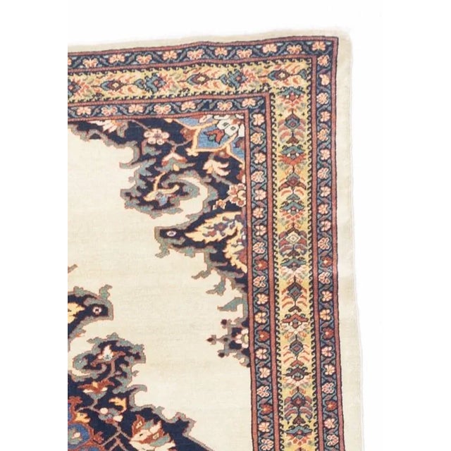 Antique Persian Farahan Sarouk Rug 4’ X 6’8'' For Sale - Image 4 of 7