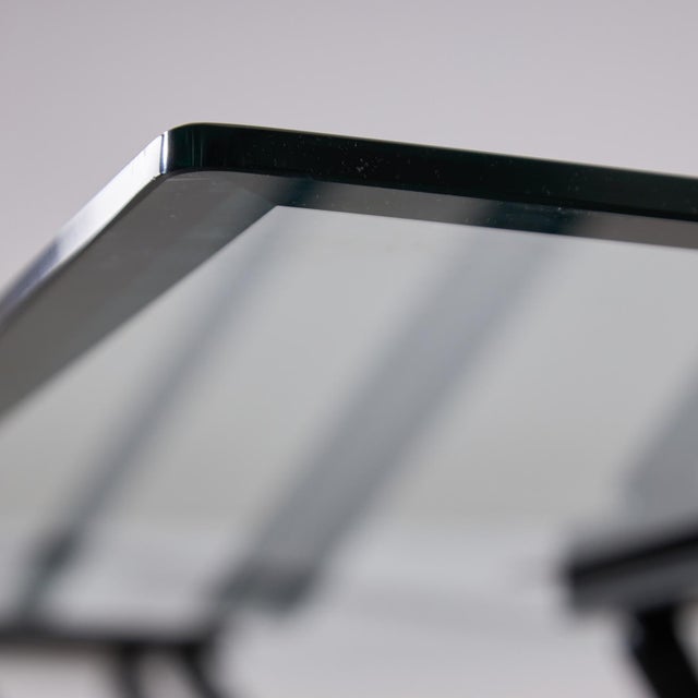 Italian Glass Coffee Table from Bellato, 1980s For Sale - Image 10 of 18