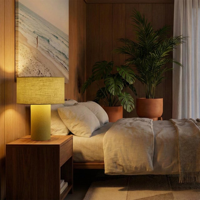 The Moonlight Table Lamp by Nova of California is a contemporary designer lighting piece that blends sculptural form with...