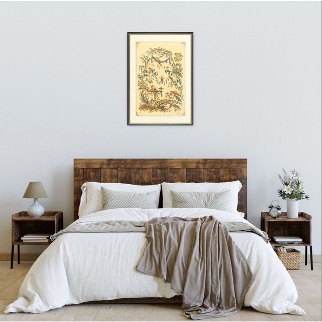 Atelier Aria Lumae Jean Pillement Anne Allen Chinoiserie Antique Restored Gallery Board Print 16 X 24on Archival Hahnemuhle German Etching Paper For Sale - Image 12 of 15
