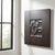 Contemporary Velahme — Matte Black Wall Sculpture, Geometric Relief Carved on Patinated Wood Composite For Sale - Image 3 of 3
