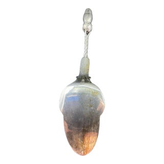 1920s Rare Georg Jensen Denmark Sterling Silver Owl Cake Server No. 39 Ornamental Pattern For Sale