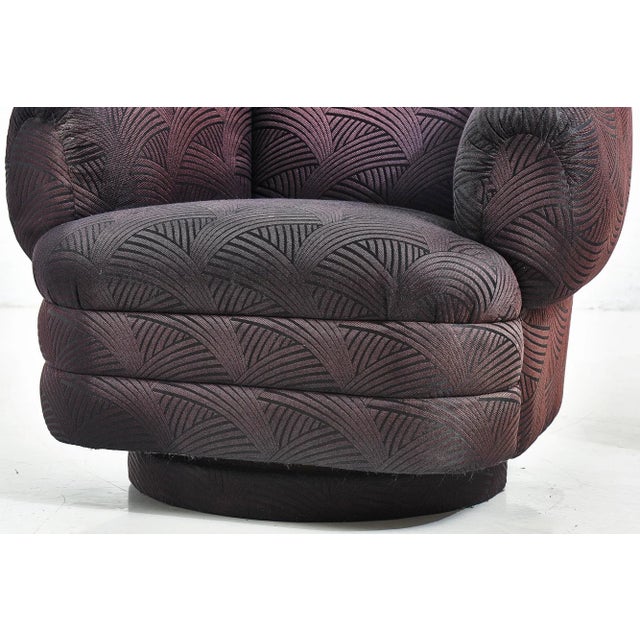 Vladimir Kagan for Directional Swivel Chairs, 1980 For Sale In Chicago - Image 6 of 9