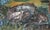 Looking Down at the Ranch, Abstract Expressionist Landscape by Alma B. Leamey For Sale In Monterey, CA - Image 6 of 13
