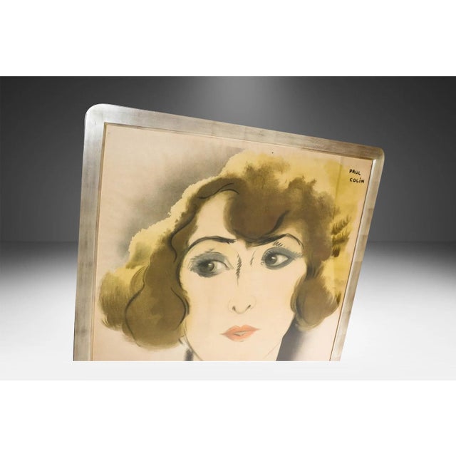 Original French Art Deco Period Poster by Paul Colin 1928 For Sale In Baltimore - Image 6 of 10
