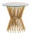 Metal Grace Glass Side Table For Sale - Image 7 of 7