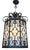 Spanish Revival 1920s Spanish Revival Wrought Iron Lantern Chandelier For Sale - Image 3 of 12