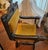 Renaissance 19th-Century Continental Renaissance Style Carved Walnut Lion Armchair in Gold Velvet For Sale - Image 3 of 7