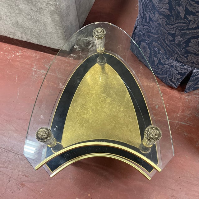 These two beautiful tables are vintage and are in very good condition.