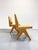 Capitol Complex Track Chairs by Pierre Jeanneret for Cassina, 2010s, Set of 2, in Flawless conditions. Designed 1920 to...