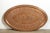 Copper Large Persian Persepolis Repoussé Copper Oval Tray, Circa 1950 For Sale - Image 8 of 8