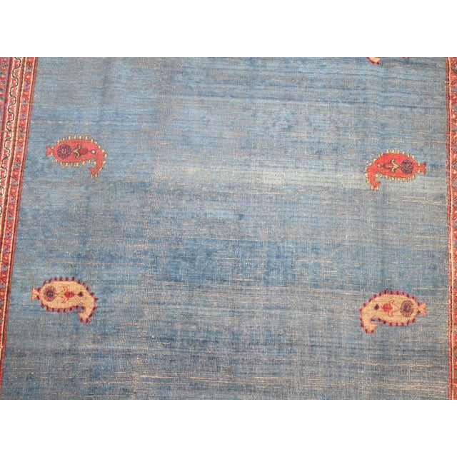 Antique Persian Doroksh Carpet For Sale - Image 18 of 18