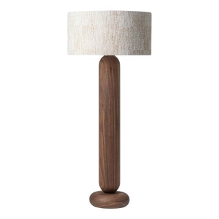 Patch CL140 Walnut Floor Lamp by Jeroen De Ruddere For Sale