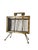 Mid-Century Magazine Rack in White Oak and Mahogany Stain, 1950s For Sale - Image 12 of 13