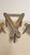 Vintage Sculptural Wooden Table and Two Chairs with Hand-Carved Loop Backrests, 1940s, Set of 3 For Sale - Image 6 of 18