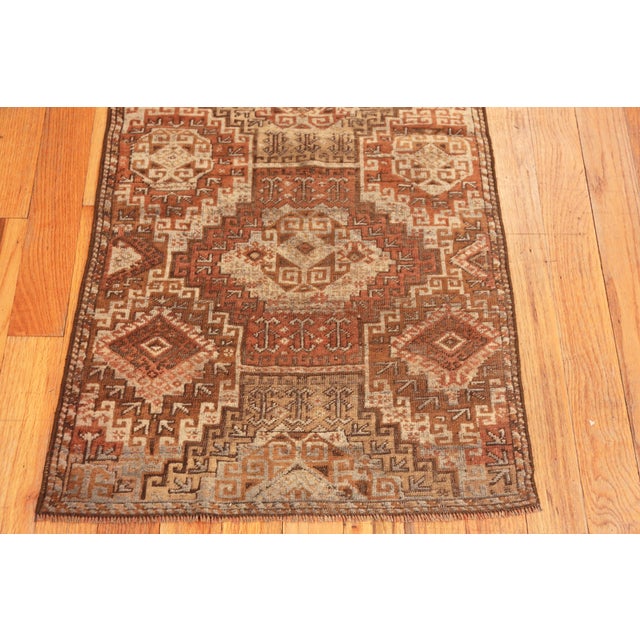 Textile Nazmiyal Collection Antique Persian Baluch Rug For Sale - Image 7 of 8