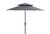 Traditional Athens 9Ft Double Top Crank Umbrella, Navy For Sale - Image 3 of 6
