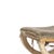 Furniture - Small stool - 19th century. Portuguese, 19th century; carved wood; painted and gilded. Seat upholstered in...
