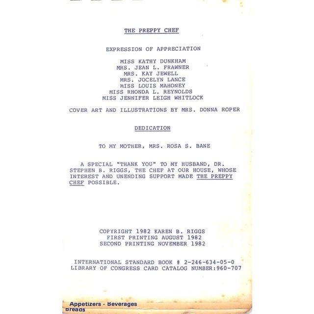 RIGGS, Karen B. [229] pp. Karen B. Riggs 1982 Second Printing 9 1/2" x 5 1/2" Spiral-bound