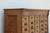 Rustic Antique 60-Drawer Solid Oak Apothecary Cabinet | Ventura County Workshop Cabinet For Sale - Image 3 of 18
