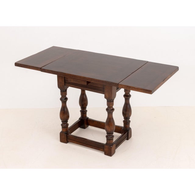 Late 19th Century Victorian Oak Drawleaf Table, 19th Century For Sale - Image 5 of 8