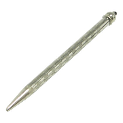 Art Deco Silver Pencil, 1930s For Sale