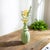 Modern Ribbed Stoneware Bottle Vase (Set of 2) For Sale - Image 3 of 3