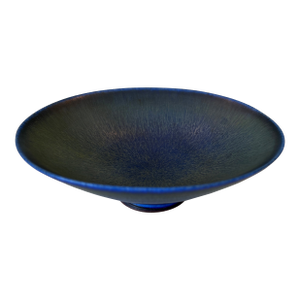 1950s Berndt Friberg Small Blue Decorative Bowl