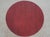 Traditional Round Red Painted Primitive Side Table For Sale - Image 3 of 12