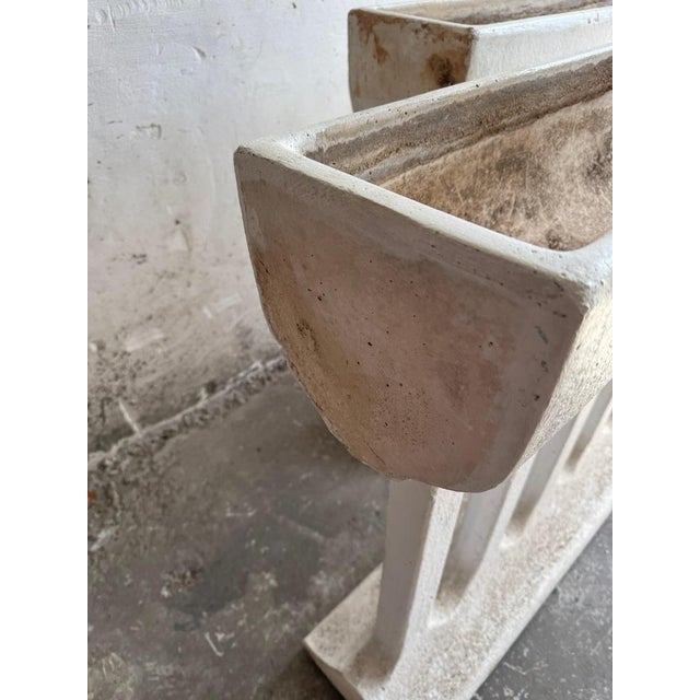 Mid-Century Modern Concrete Planter, 1960s For Sale - Image 15 of 16