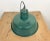 Green Industrial Green Enamel Pendant Lamp, 1960s For Sale - Image 8 of 13