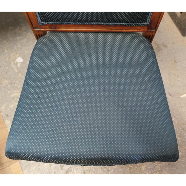 Mid-Century Regency Teak Dining Chairs, 1960s, Set of 6 For Sale - Image 3 of 9