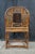 Antique 19th C. Chinese Export Brighton Pavilion Bamboo Chinoiserie Armchair For Sale - Image 15 of 18