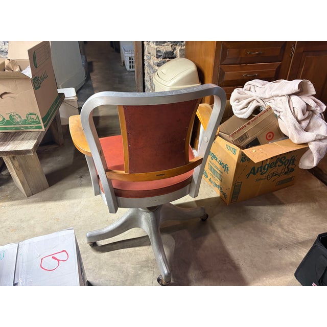 Shaw Walker 1960s Shaw-Walker Office Chair For Sale - Image 4 of 10