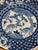 Vintage Signed Blue & White Plate For Sale - Image 9 of 9