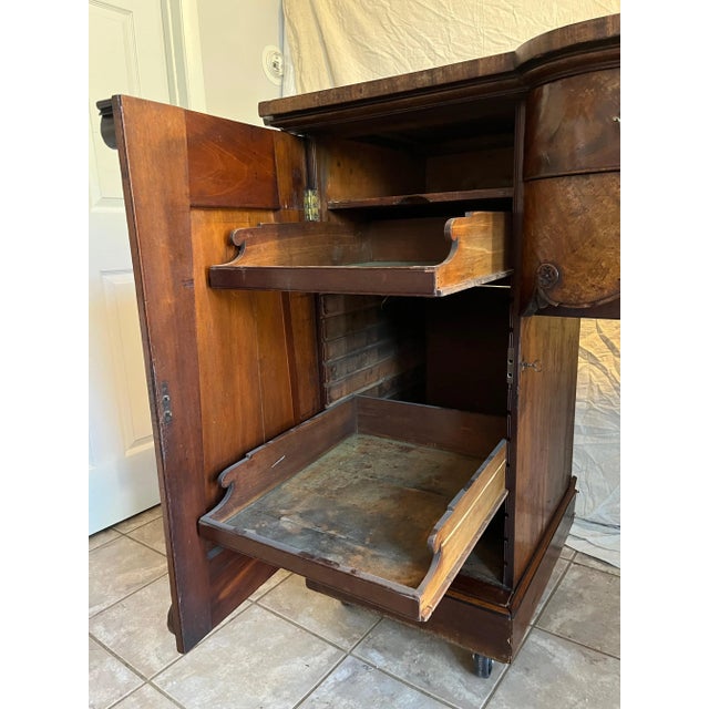 Antique Mahogany Sideboard Buffet For Sale - Image 14 of 17